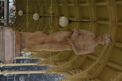 cultural monument of the Czech Republic in Karlovy Vary with a statue in front