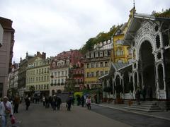 Karlovy Vary spa town in the Czech Republic