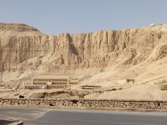 Al-Deir Al-Bahari Temple in Luxor, Egypt