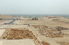 Luxor Deir el-Bahari view from Hatshepsut temple