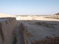 Landscape surrounding the mortuary temple of Hatshepsut at Deir el-Bahri