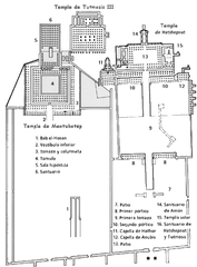 Deir el Bahari map