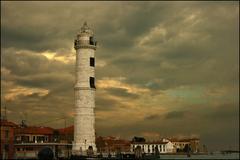 Lighthouse of Murano on a sunny day