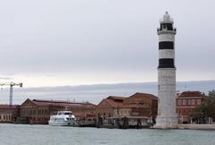 Venedig ACTV Stop Murano Faro