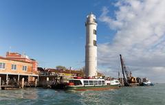 ACTV stop at Murano Faro in Venice