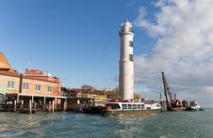 Venedig ACTV Stop Murano Faro