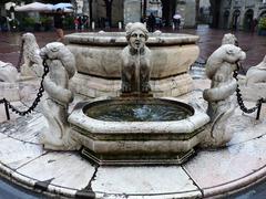 Contarini Fountain in Piazza Vecchia, Bergamo Alta