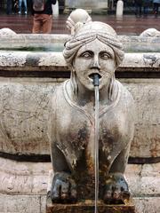 Contarini Fountain in Piazza Vecchia, Bergamo Alta