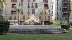 Fontana del Cavallo marino in Rome