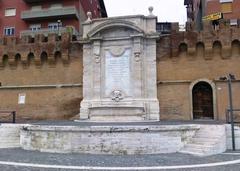 Fontana del Vanvitelli in Civitavecchia harbor