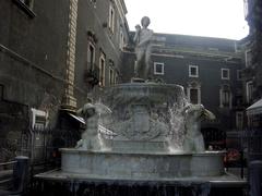 Amenano Fountain in Catania