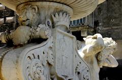 fountain of River Amenano in Catania