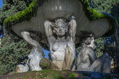 Fountain in Piazza dei Quiriti, Rome