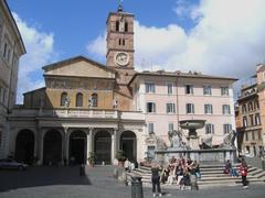 Italy Rome Basilica of Santa Maria in Trastevere