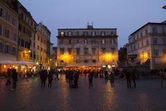 Santa Maria in Trastevere Square in Rome