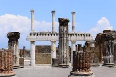 Forum of ancient Roman Pompeii