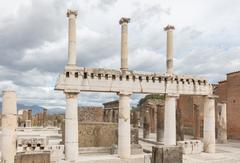 Monument in Pompeii, Italy