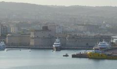 Forte Michelangelo viewed from the harbor