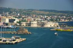 Forte Michelangelo in the harbor of Civitavecchia