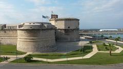 Forte Michelangelo and Civitavecchia Port in 2014