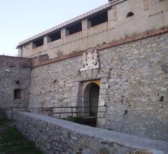 main entrance of Forte Santa Tecla in Camaldoli, Genoa