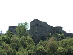 Forte Santa Tecla in Genoa viewed from via Berghini