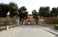 Fortezza Medicea in Siena main entrance