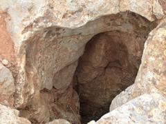 Entrance to Avenc de l'Asensio cave