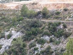 Camí de Can Lluçà - GR92 trail between Can Lluçà and Garraf