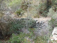 Cami de Can Lluca trail in Garraf natural park