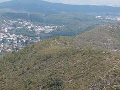 Mountain ridge between Turó del Gall and Turó d'en Vinader