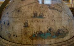 17th century globe at Galleria Spada in Rome