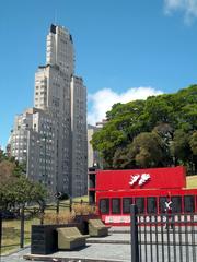 Kavanagh Building and Monument to the Fallen in Malvinas in Buenos Aires