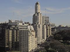 Kavanagh Building in Buenos Aires viewed from Torre Monumental