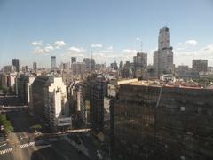 View of downtown Buenos Aires from the Sheraton Hotel