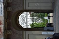 Upper entrance of the Royal Gardens of Turin from Palazzo Reale