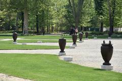 Upper part of the Royal Gardens in Turin accessed through the Royal Palace