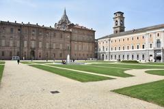 Palazzo Reale of Turin seen from the Royal Gardens