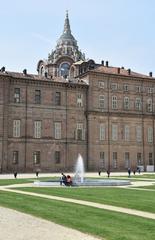 Palazzo Reale in Turin seen from the upper part of the Royal Gardens