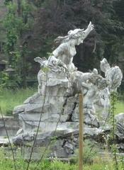 Nereide and Tritons fountain sculpture in Turin