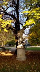 Monument at Giardini Salvi in Vicenza, Italy