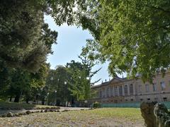 Palazzo monument in Giardini, Italy