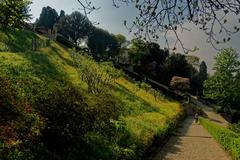 View of Giardino Bardini in Florence from a WNW angle