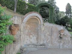 Terraced garden niche