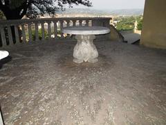 Giardino Bardini circular terrace