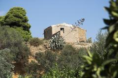 Kolimbitra garden in the Archaeological Park of Agrigento