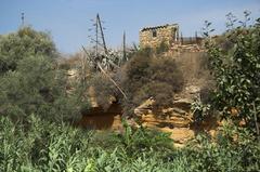 Kolimbitra garden in the Archaeological Park of Agrigento