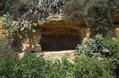 Kolimbitra garden in Archaeological Park of Agrigento