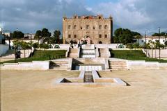 Giardino della Zisa in Palermo, Italy