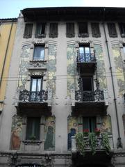 Casa Galimberti facade via Malpighi